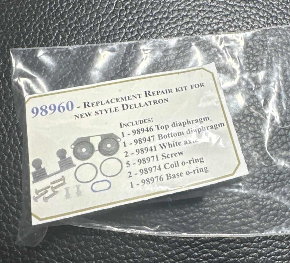 Delaval Replacement Repair Kit For New Style Dellatron 98960