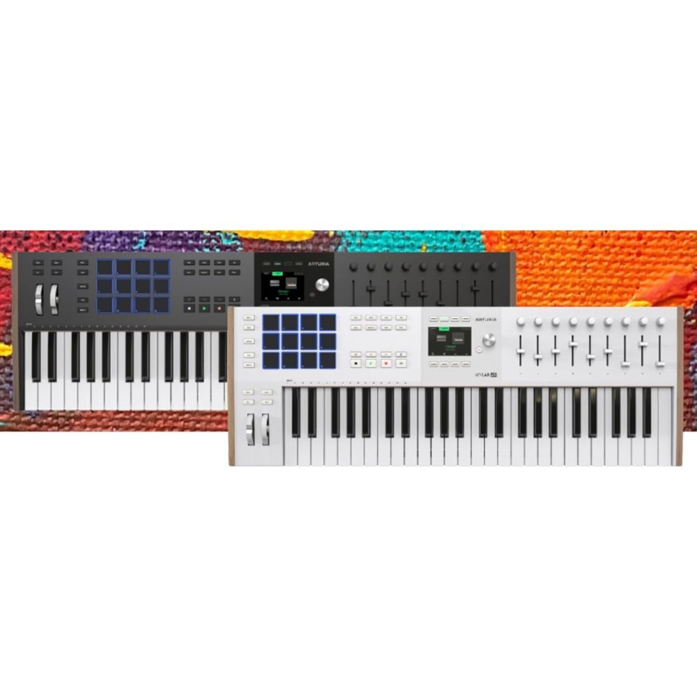Arturia KeyLab 49 mk3 White — 49 Key USB MIDI Keyboard Controller