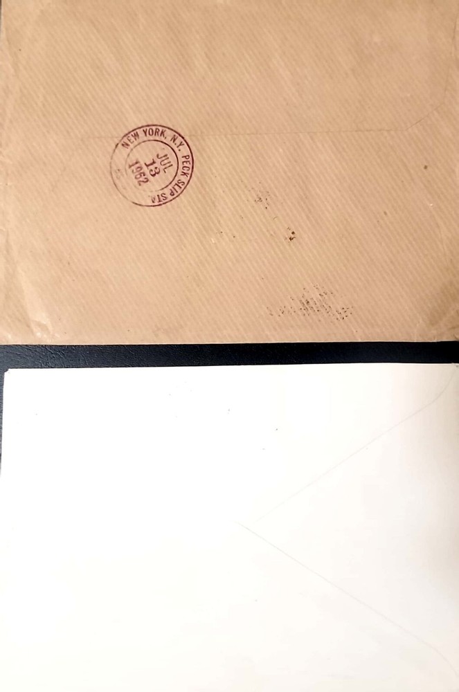 2 Vatican Cover To Usa 1962