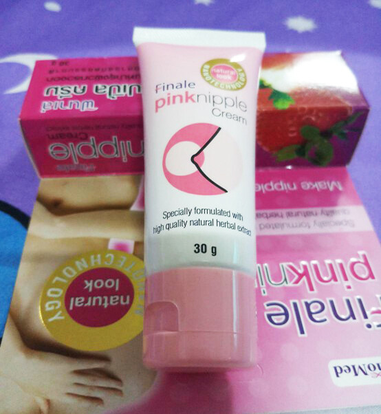 2 x FINALE PINK NIPPLE CREAM NATURAL SOFT WITHIN 4 WEEKS