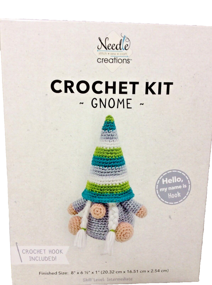 Needle Creations Crochet Kit “Gnome”