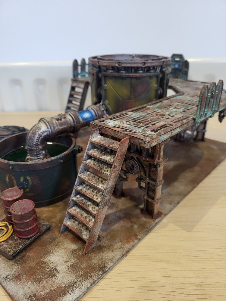 Custom Painted 40K Kill TeamTerrain Piece Games Workshop Warhammer 40K