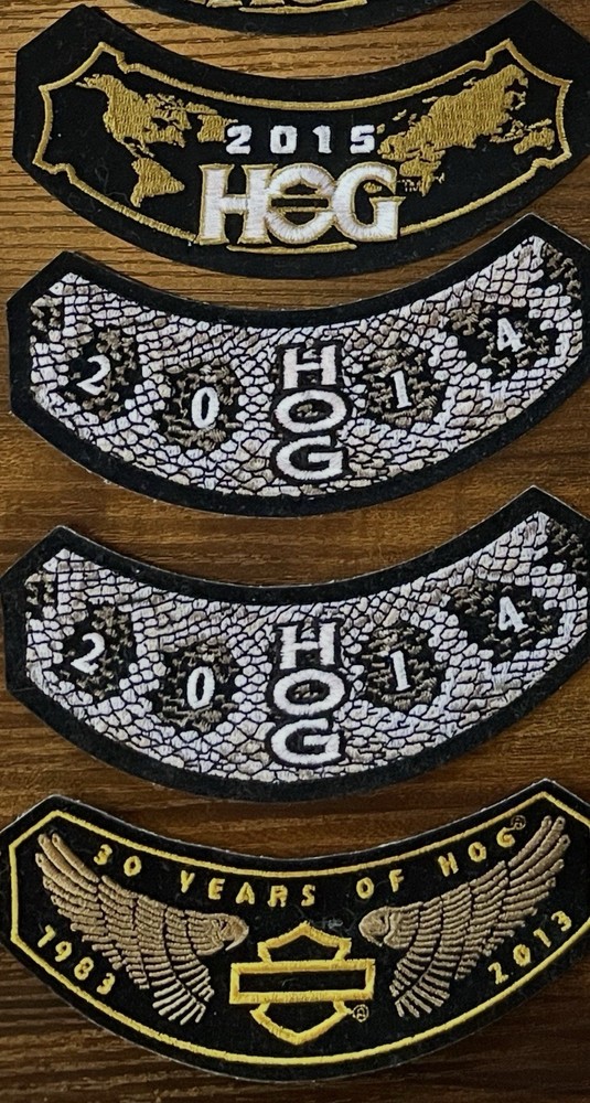 Harley-Davidson Patch Lot – 21 Total Patches