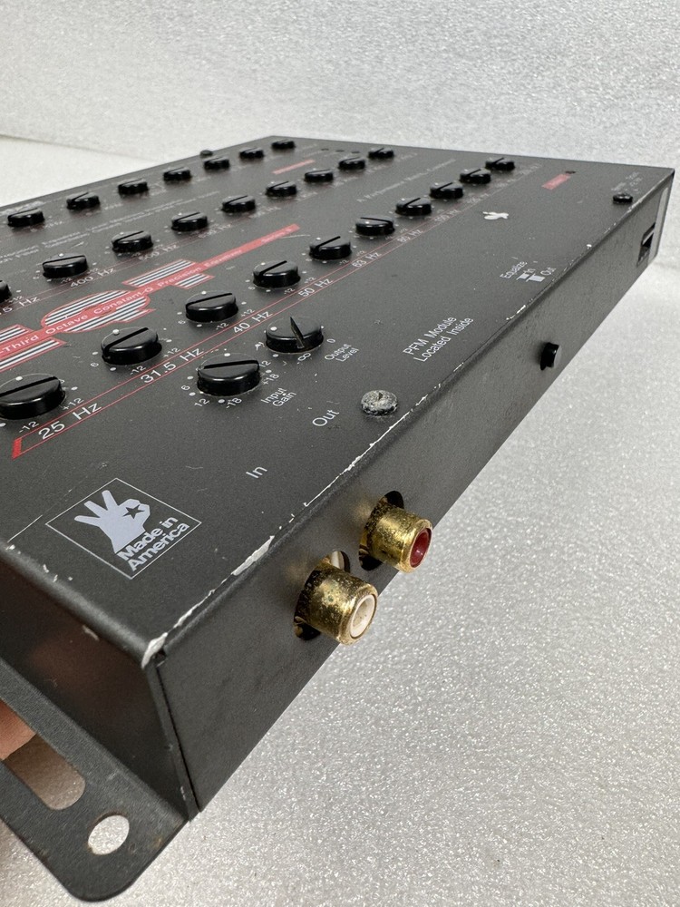 AudioControl EQT Series II One-Third Octave Constant-Q Precision Equalizer