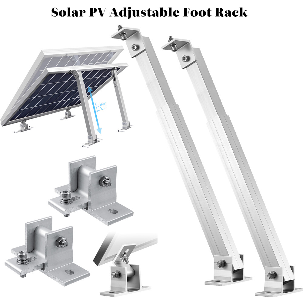 Solar Panel Mounting Brackets ABS Tilt Mount Adjustable Angle Fixing Wall Roof