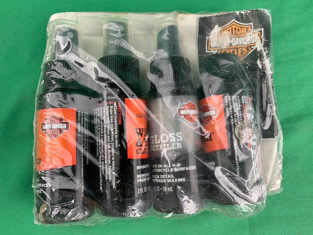 Harley Davidson Sample Care Kit (PACKAGE HAS SOME WATER DAMAGE)