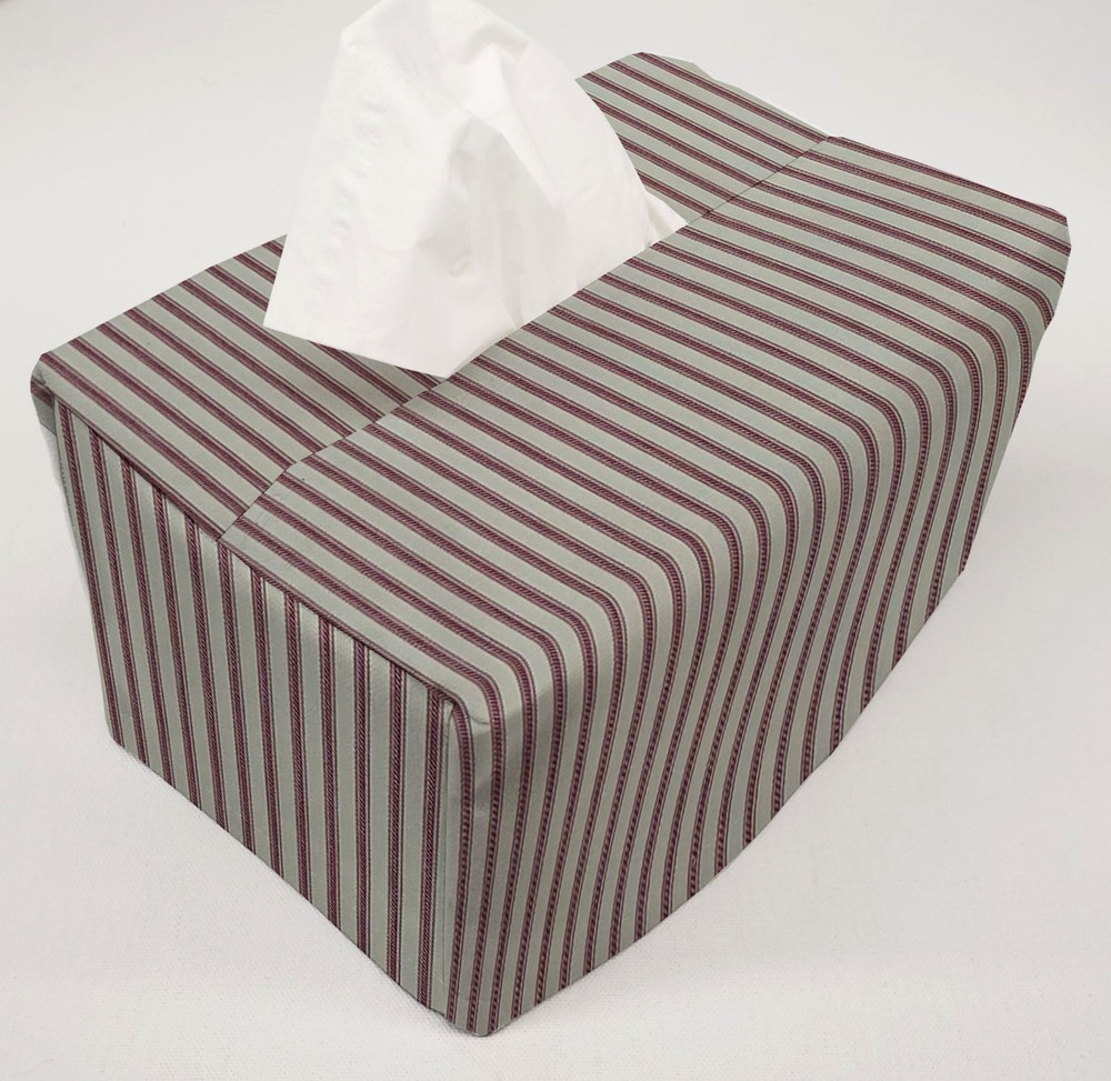 Ticking Stripe Tissue Box Cover (3 Colors Available)