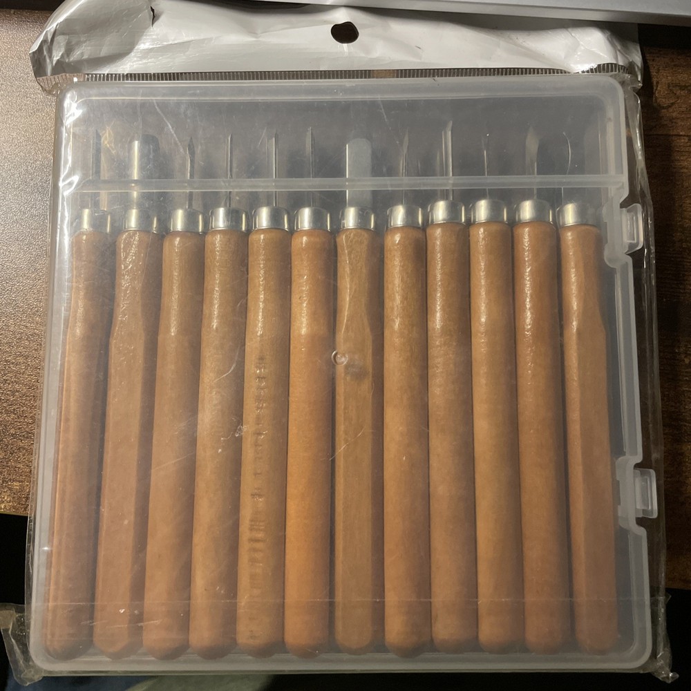 Clay Sculpting Tools 12 Piece Wood Handled