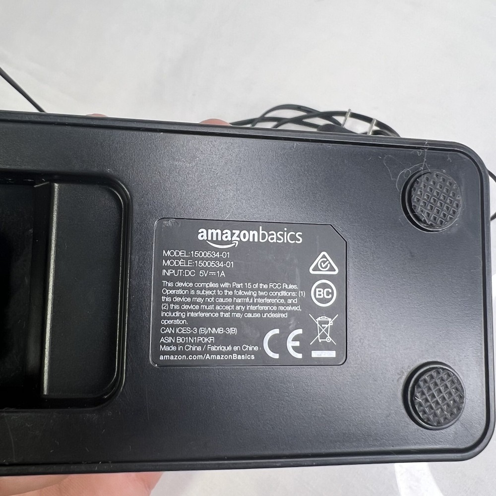 Xbox One Controller Charging Station AmazonBasics Model 1500534-01 AC Adapter