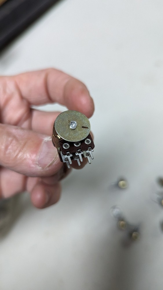 Lot of (10) # B100K Potentiometer