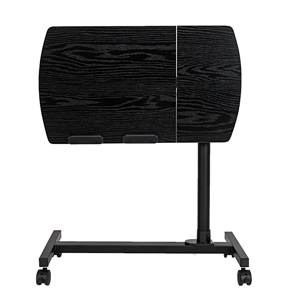 Laptop Table 4-Wheel Multifunctional Flat Surface Lifting Style Computer Desk US