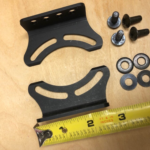 BINDING ALUMINUM BASEPLATE BASE LACE BRACKETS  (FREE SHIP)