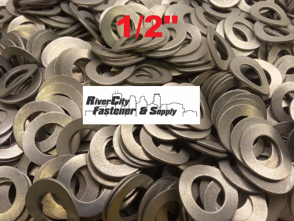 (5) 1/2" Wave Washers Steel .50 Type B