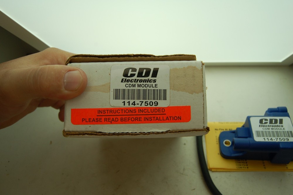 NEW GENUINE CDI Electronics 114-7509 Mercury Mariner CDM MODULE NO HARDWARE