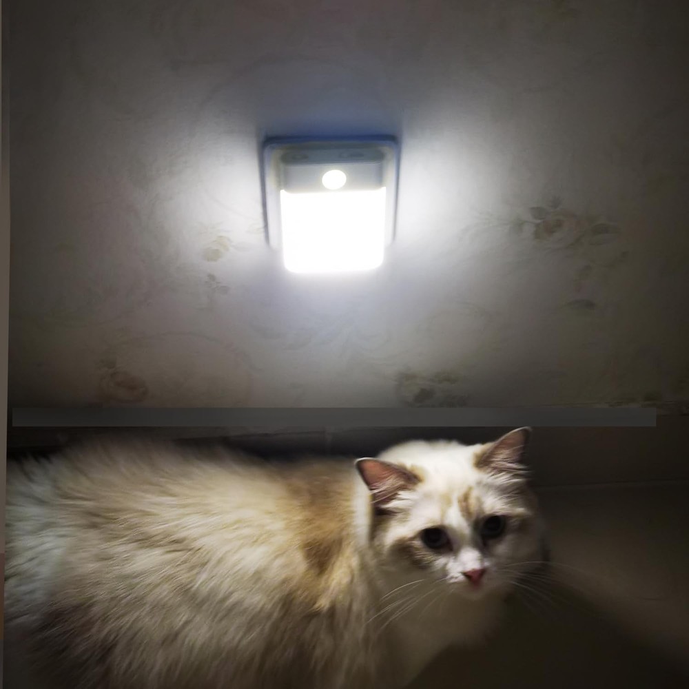 BriVIVI LED Night Light Plug in, Motion Sensor with 1-pack, White