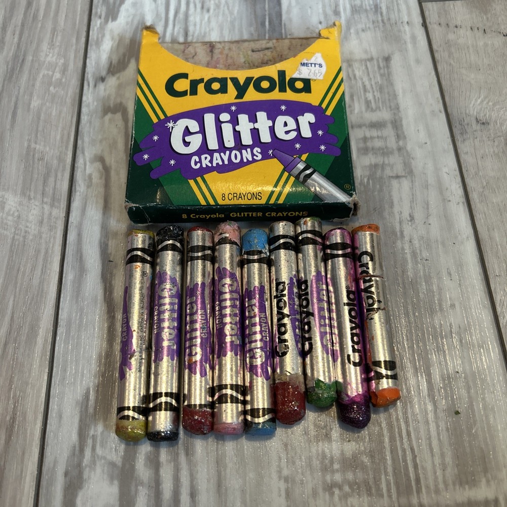 Crayola Glitter Crayons 8-Glitter