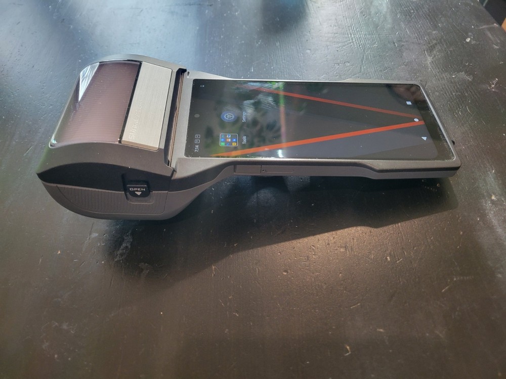 Sunmi V2S Plus Wireless Data POS System HD Camera SN: VM03P1B420109