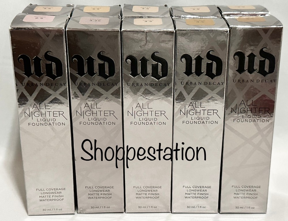 Urban Decay All Nighter Liquid Foundation Full Coverage Waterproof CHOOSE SHADE