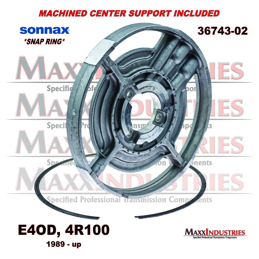 E4OD E40D 4R100 Transmission Center Support Upgrade - Aluminum w/Snap Ring
