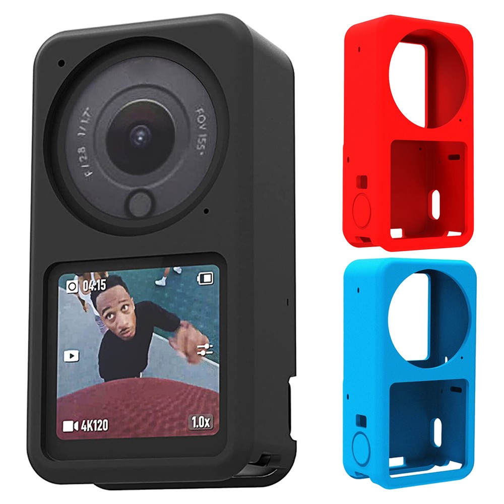 Soft Silicone Shockproof Protective Case Cover for DJI Action 2 Camera