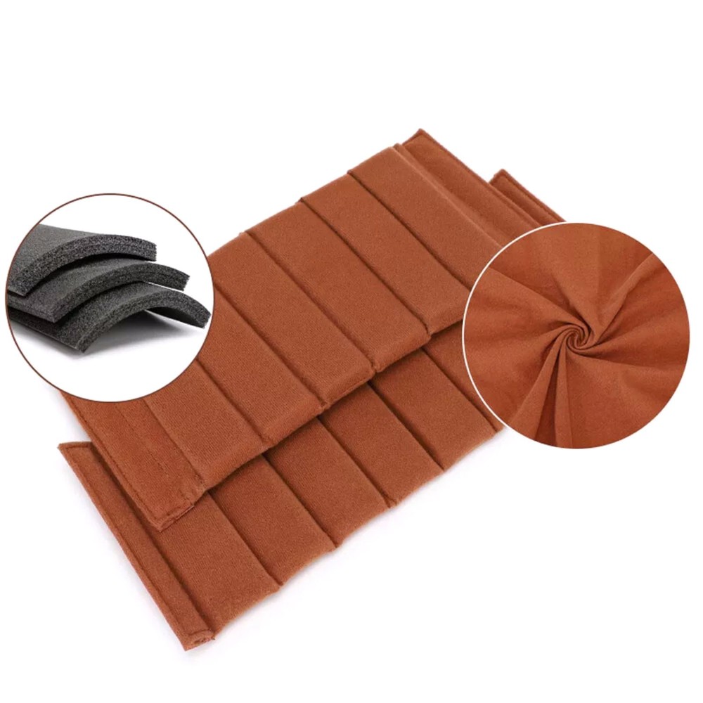 4PCS Dacron Camera Bag Case Insert Partition Divider Protection Pad Accessories
