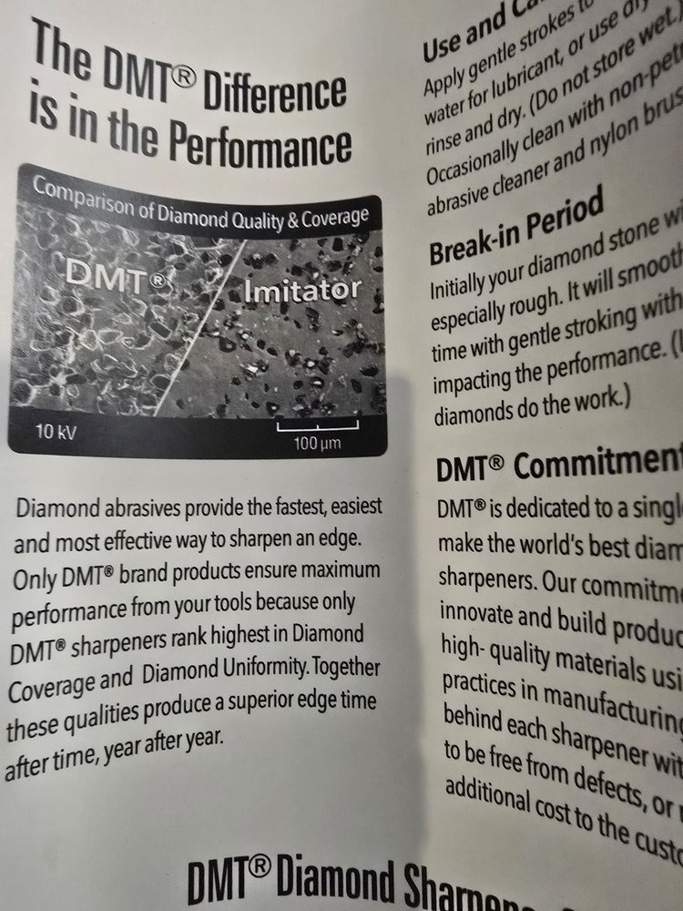 DMT Wave Sharpener Extra Fine – Diamond Knife Sharpener, Tool Sharpening Stone