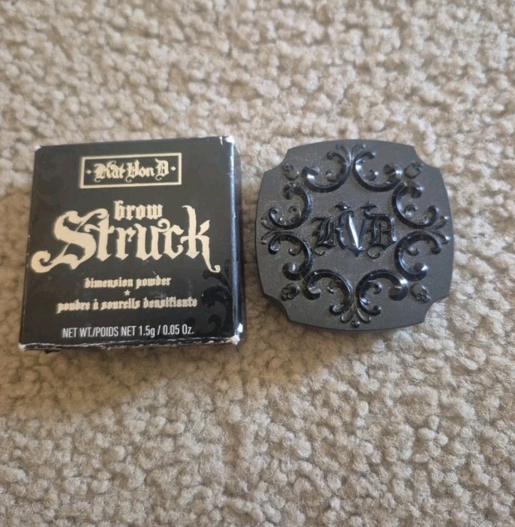 KAT VON D BROW STRUCK DIMENSION POWDER AUBURN DISCONTINUED
