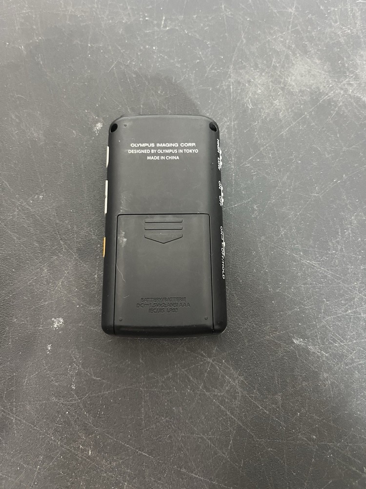 Olympus Note Corder DP-201 Digital Handheld Voice Recorder Player Tested Works
