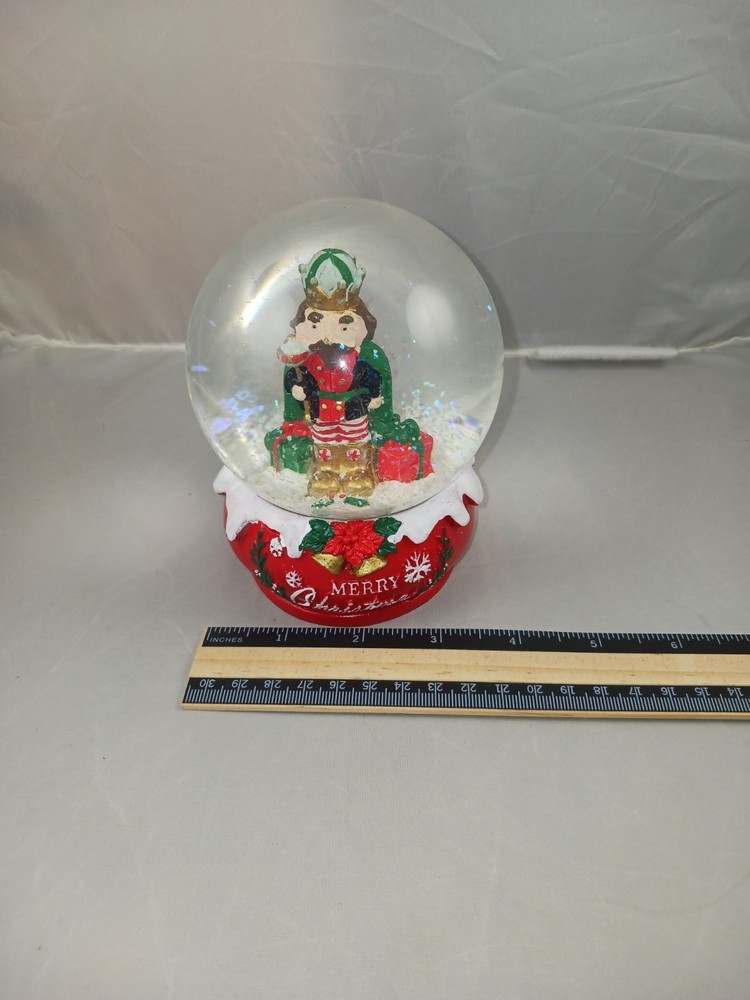 Christmas Snow Globe - Nutcracker - NWOT