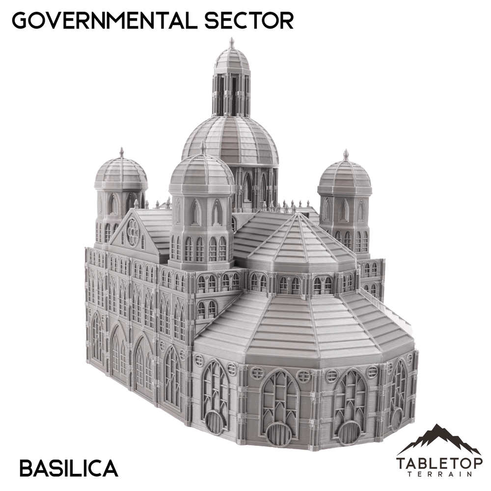 Governmental Sector 8mm Scale Building Pack - 6mm Tabletop Wargaming