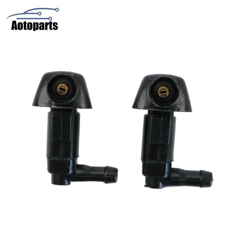 2pcs Front Windshield Washer Jet Spray Wiper Nozzle For Honda Element 2003-2011