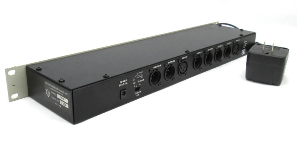 Brainstorm Electronics SR-26 Dual Time Code Distributor/Reshaper + PSU