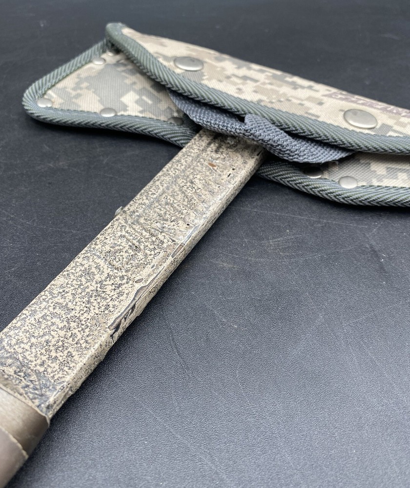 Estwing Creamy Eagle Double Bit Axe Leather Handle Usa with original cover