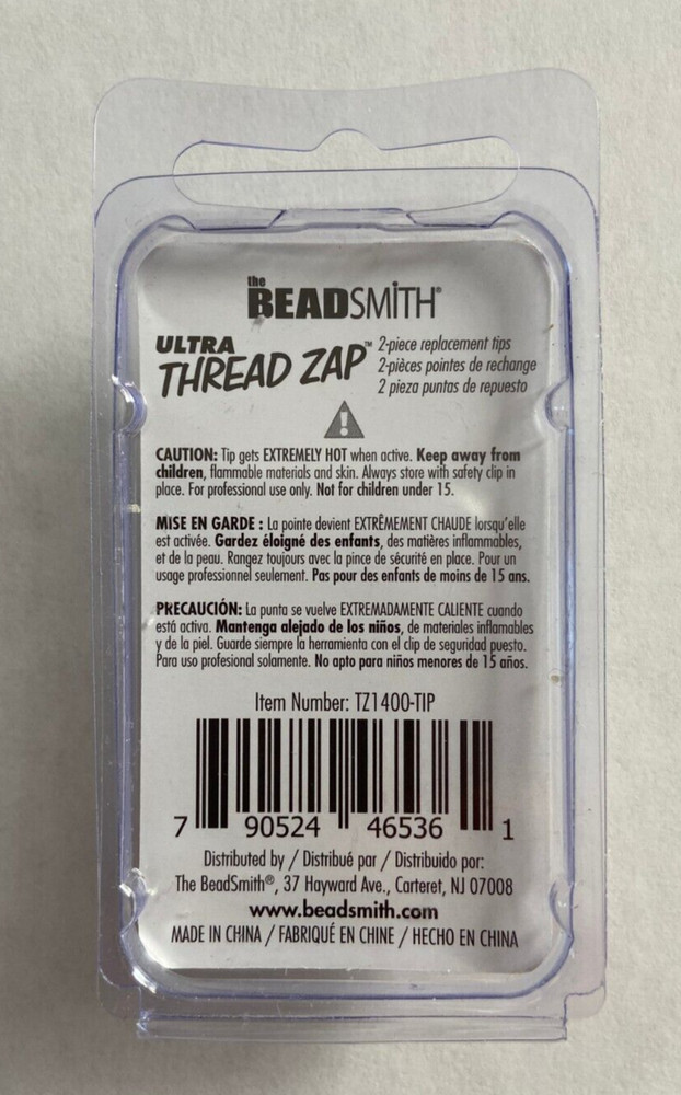 18 Thread Zap Ultra Replacement Tips Thread Burner TZ-1400 Battery Operated Tool
