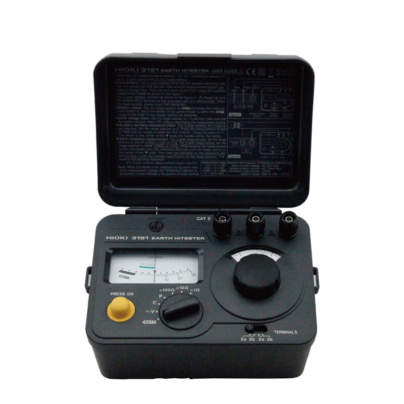 HIOKI FT3151 pointer type analog grounding tester grounding resistance tester