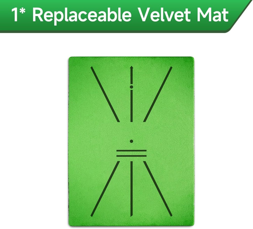 Golf Training Mat for Swing Detection Batting, Golf Swing Tracker Mat