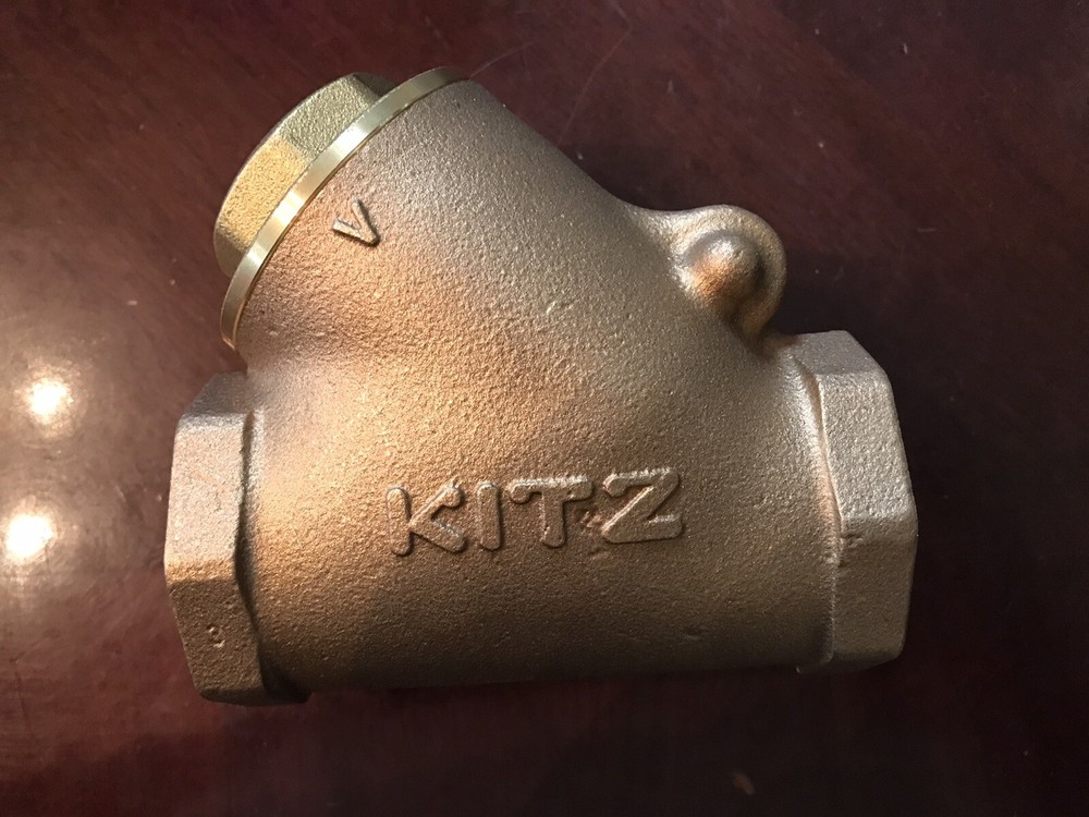 Kitz Bronze Threaded Check Valve 1-1/2in Npt 125