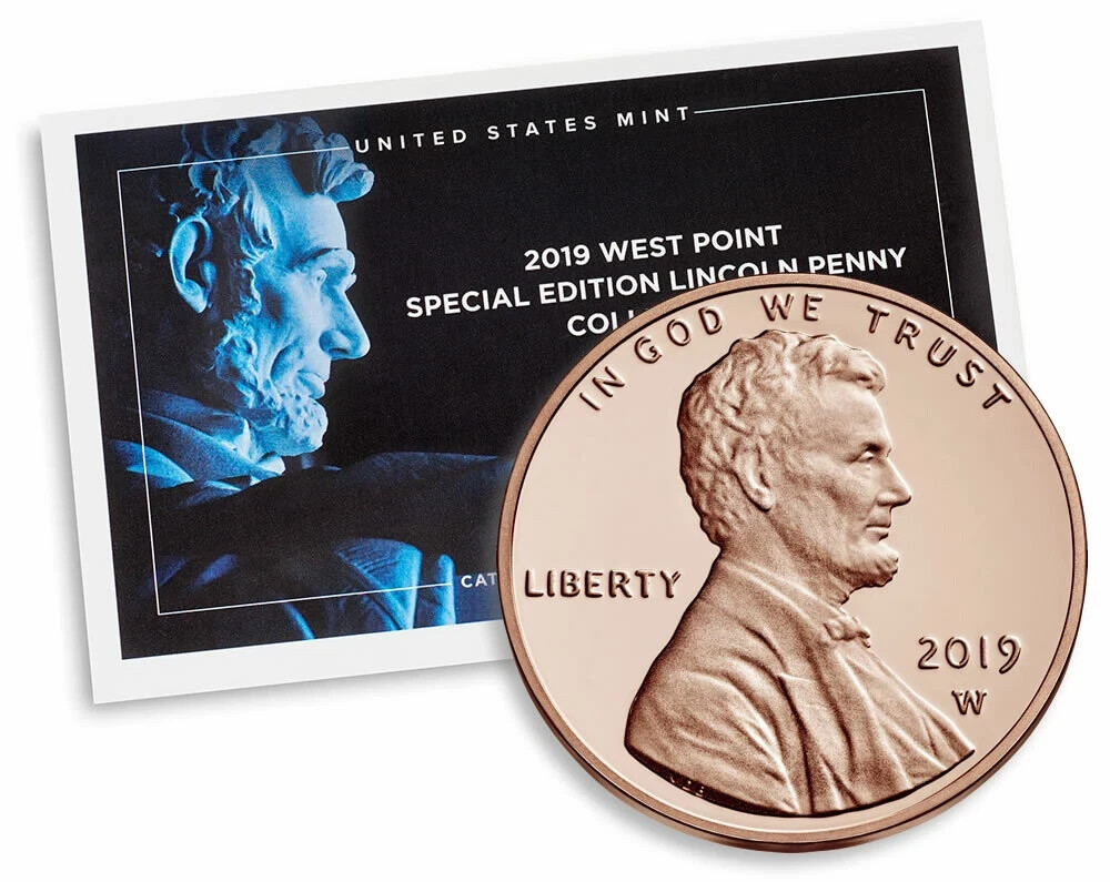 2019W LINCOLN PENNY CENT WEST POINT PROOF COA SEALED MINT PACKAGED