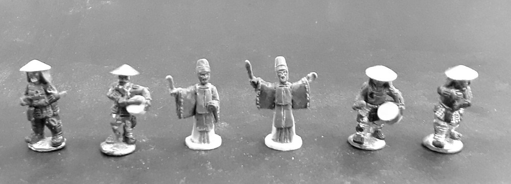 New 15mm 18mm Undead Samurai Command for war gaming miniatures 