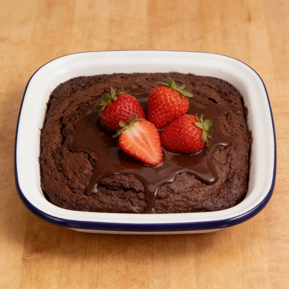 White Enamel Baking Pan Square Cake Heavy Duty Roasting Tray Rectangle