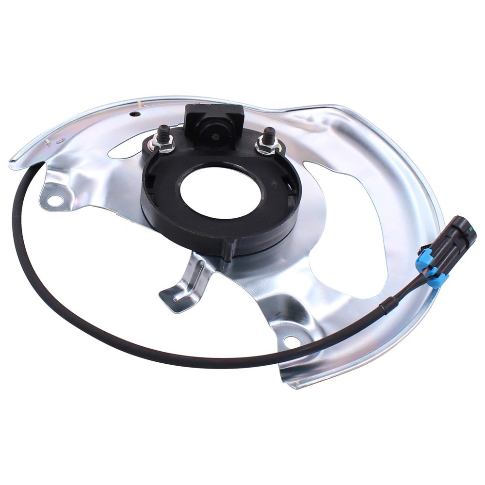 Pair Front Left and Right ABS Wheel Speed Sensor with Harness and Dust Shield...