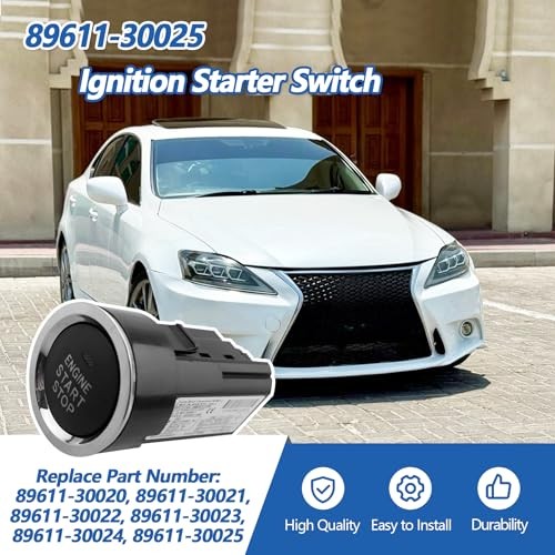 Ignition Starter Switch Fit for Lexus IS250 IS350 2006-2015 Start Stop Push
