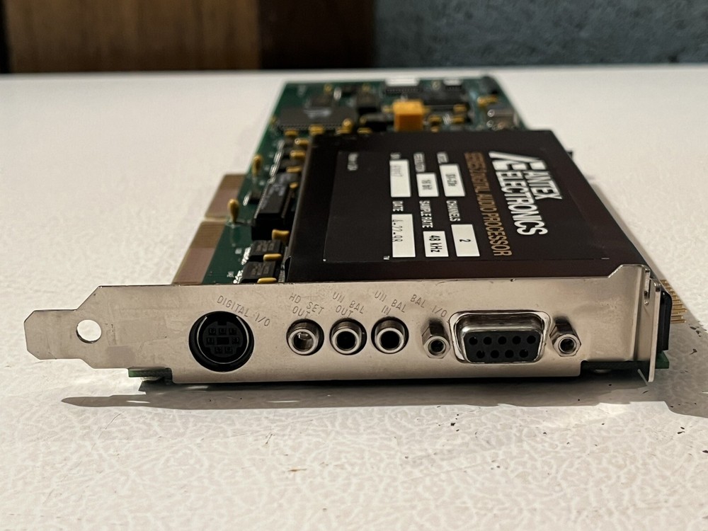 ANTEX ELECTRONICS SERIES 2 DIGITAL AUDIO PROCESSOR SX-23e 2-CHANNELS 16-BIT ISA