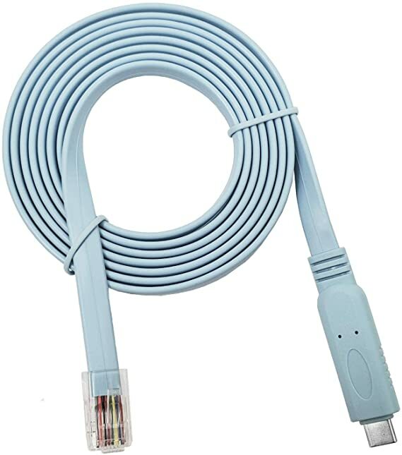 USB Type C to RJ45 Network Equipment Console Cable Cisco for Router