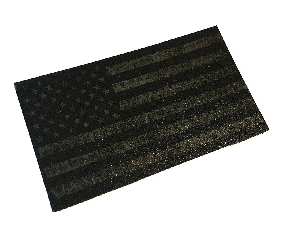 Tattered Forward Covert American flag IR - infrared reflective patch 2" x 3.5"