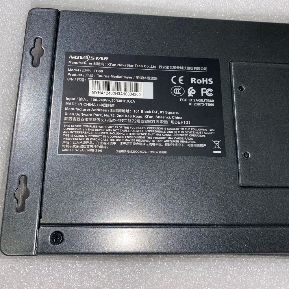 Novastar TB60 LED Display Controller **AS IS - READ**