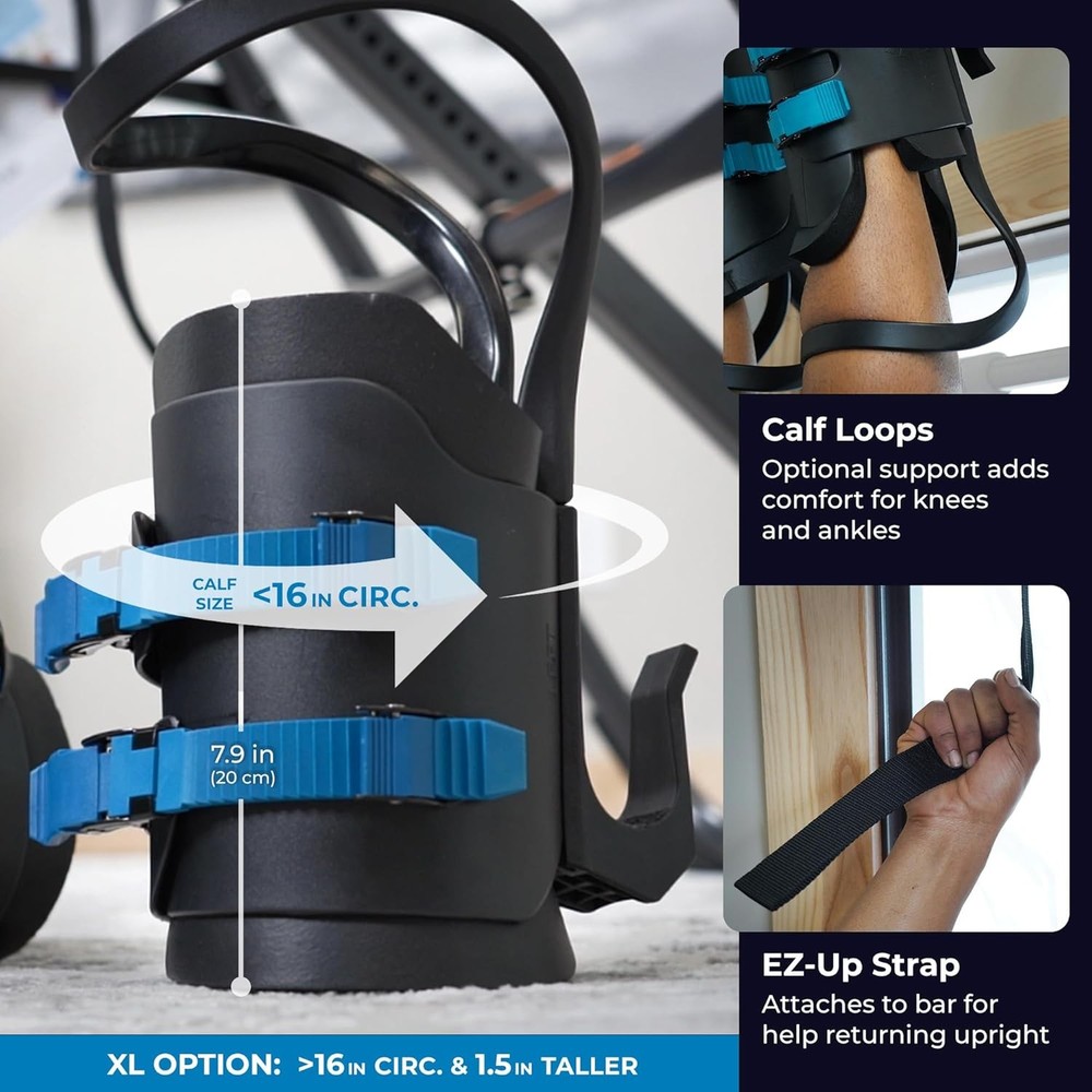 Ez-Up Gravity Boots for Inversion Decompression Stretching, Back Pain Relief and
