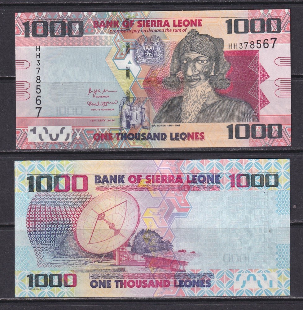SIERRA LEONE - 2020 1000 Leones UNC