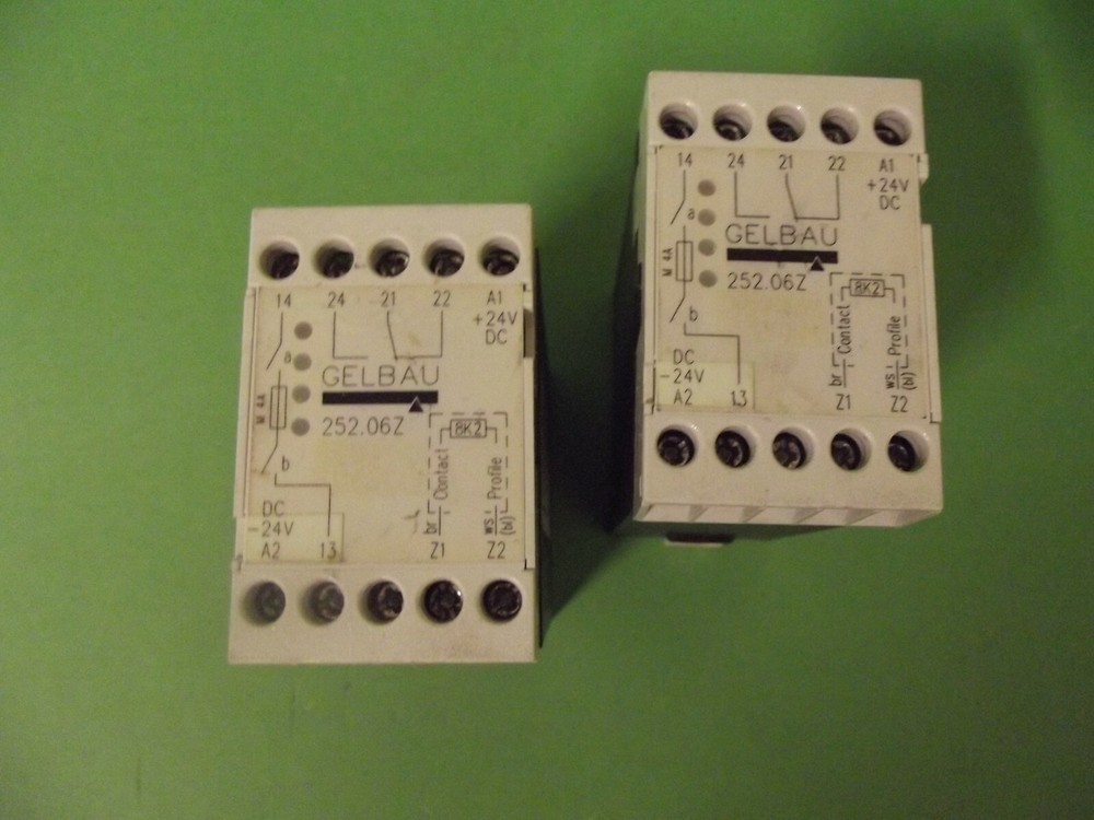 GELBAU 252.06Z Safety Relay