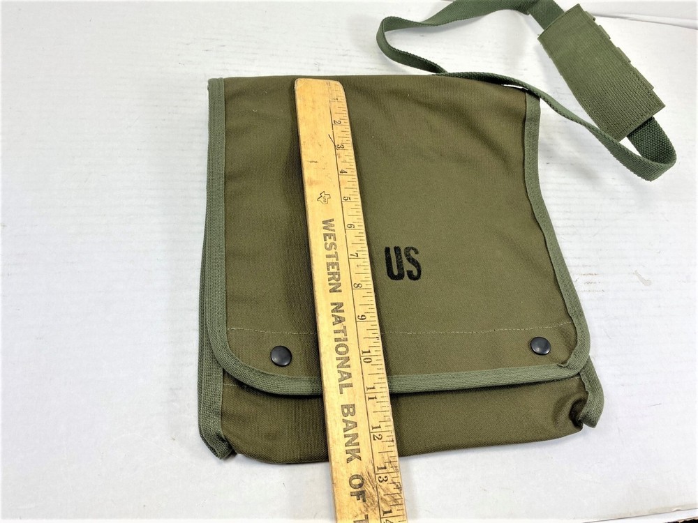 US Olive Drab Map Case/Shoulder Bag